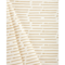 1 Yard Modern Painterly Stripe Linen Cotton Fabric for Drapery Cushions and Interiors